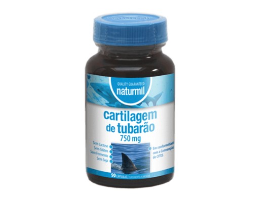 Cartilagem de Tubarão 750mg 90 cápsulas