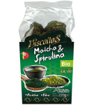 Biscoitos de Macha e Spirulina