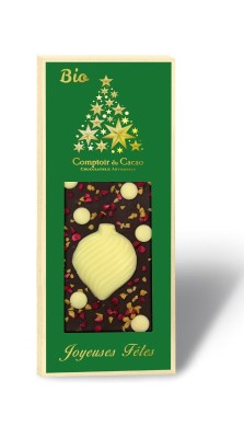 Chocolate Natal Preto 72% Tablete 90g Bio