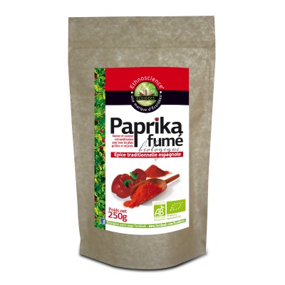 Paprika Defumada em Pó Doseador 250g recarga Bio