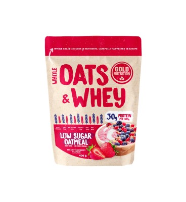 Oats Whey Morango 400g