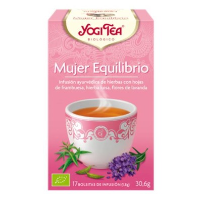 Yogi Tea Bio Mulher Equilíbrio 17 saquetas