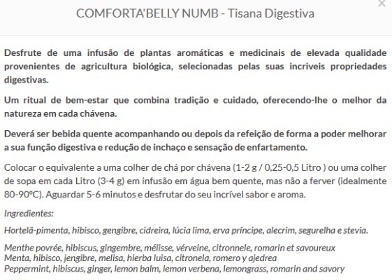 Conforta´belly Numb