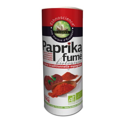 Paprika Defumada em Pó Doseador 100g Bio