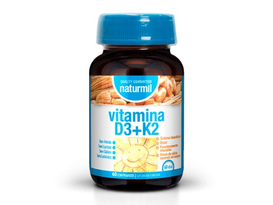 Vitamina D3+K2 60 comprimidos