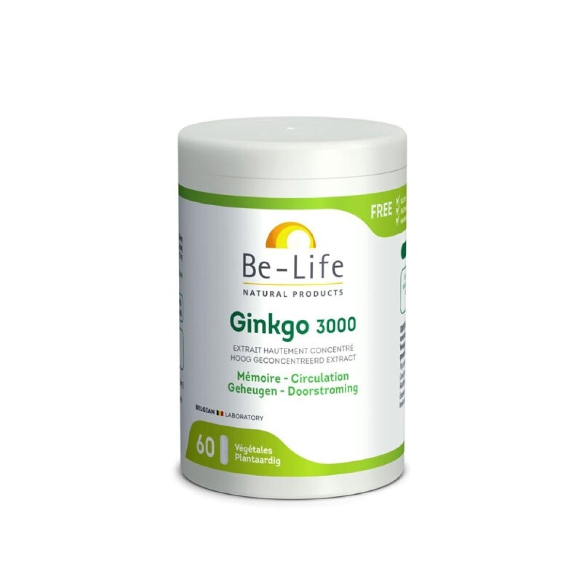 GinkGo 3000mg 60 cápsulas vegetais