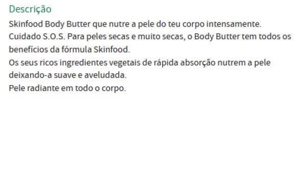 Skin Food Body Butter 150ml