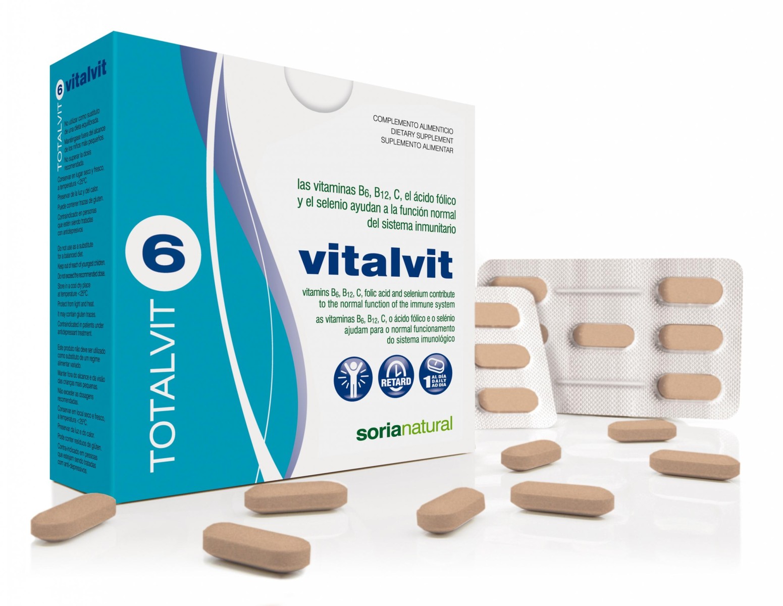 Totalvit 6 - Vita Vit 28 comprimidos 910mg