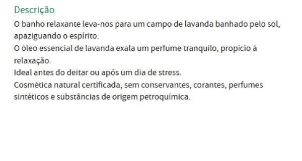 Lavanda Banho Essências Weleda 200ml