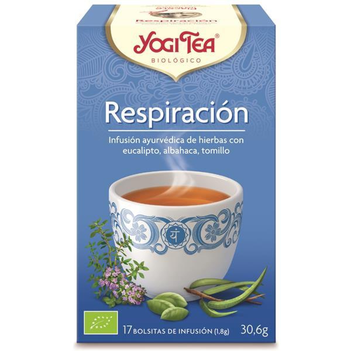 Yogi Tea Bio Respiração 17 saquetas