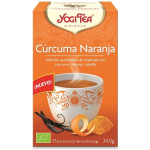 Yogi Tea Bio Curcuma Laranja 17 saquetas