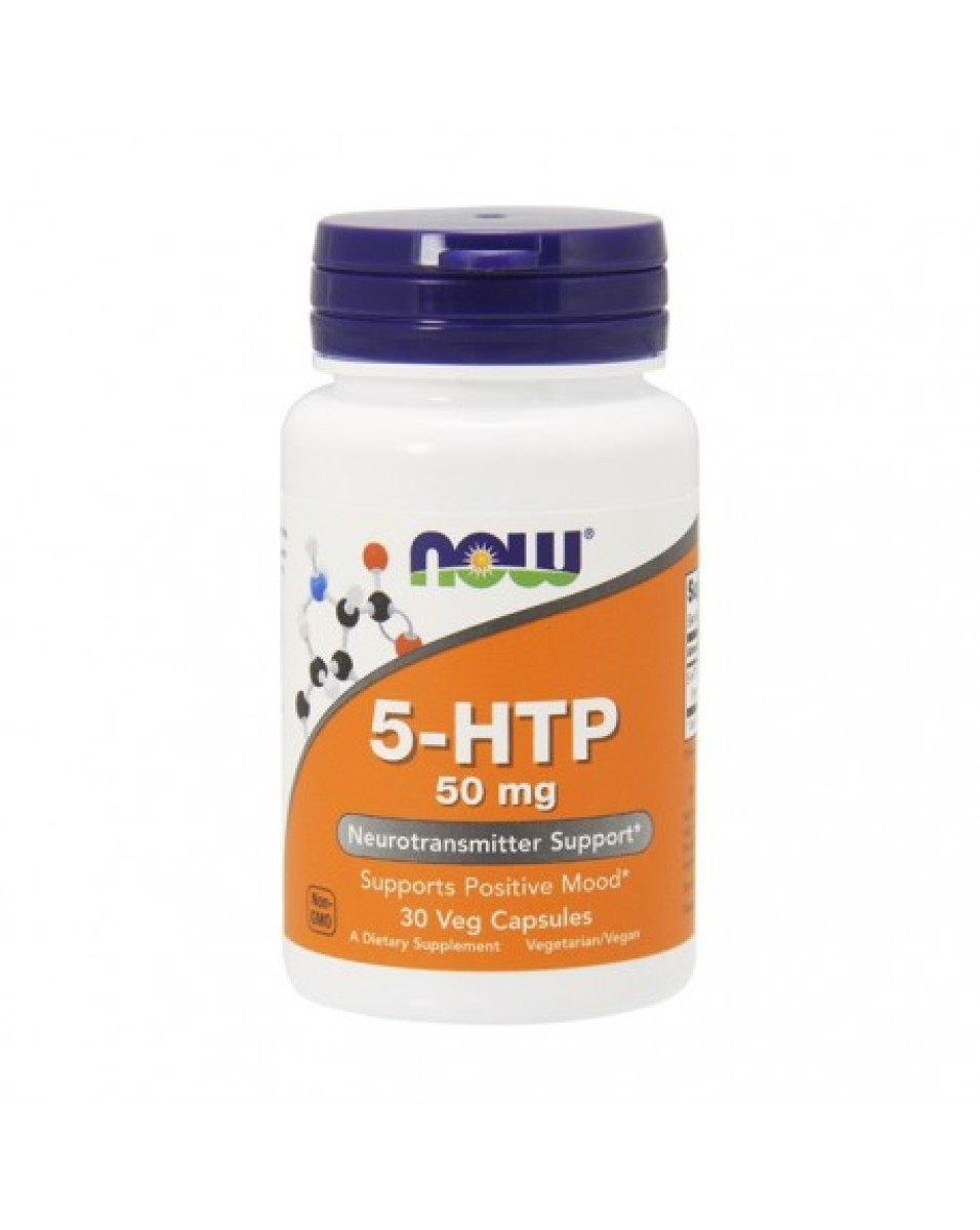 5-HTP, 30 cápsulas vegetais (50mg)