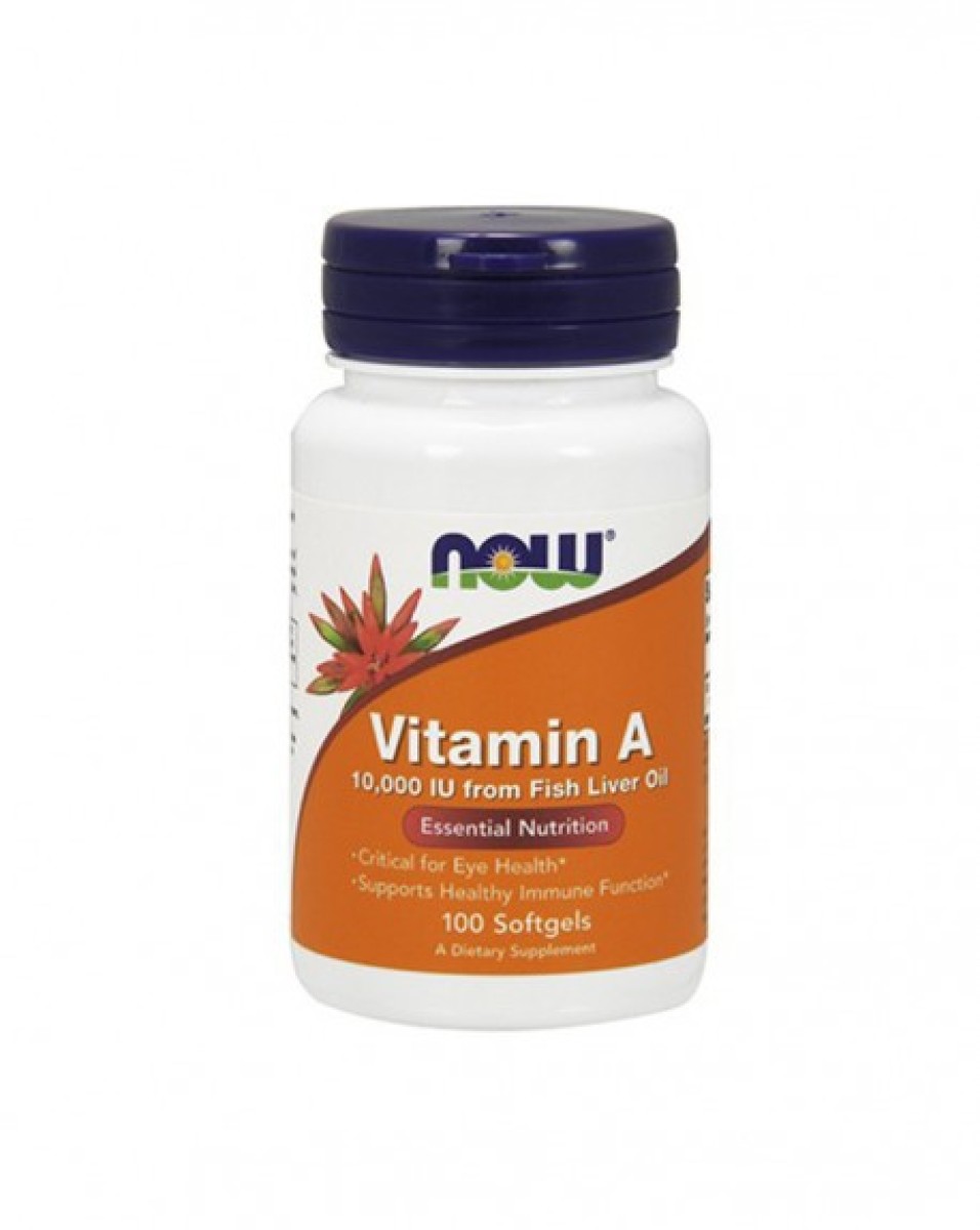 Vitamin A 10 000 U.I. 100 softgels