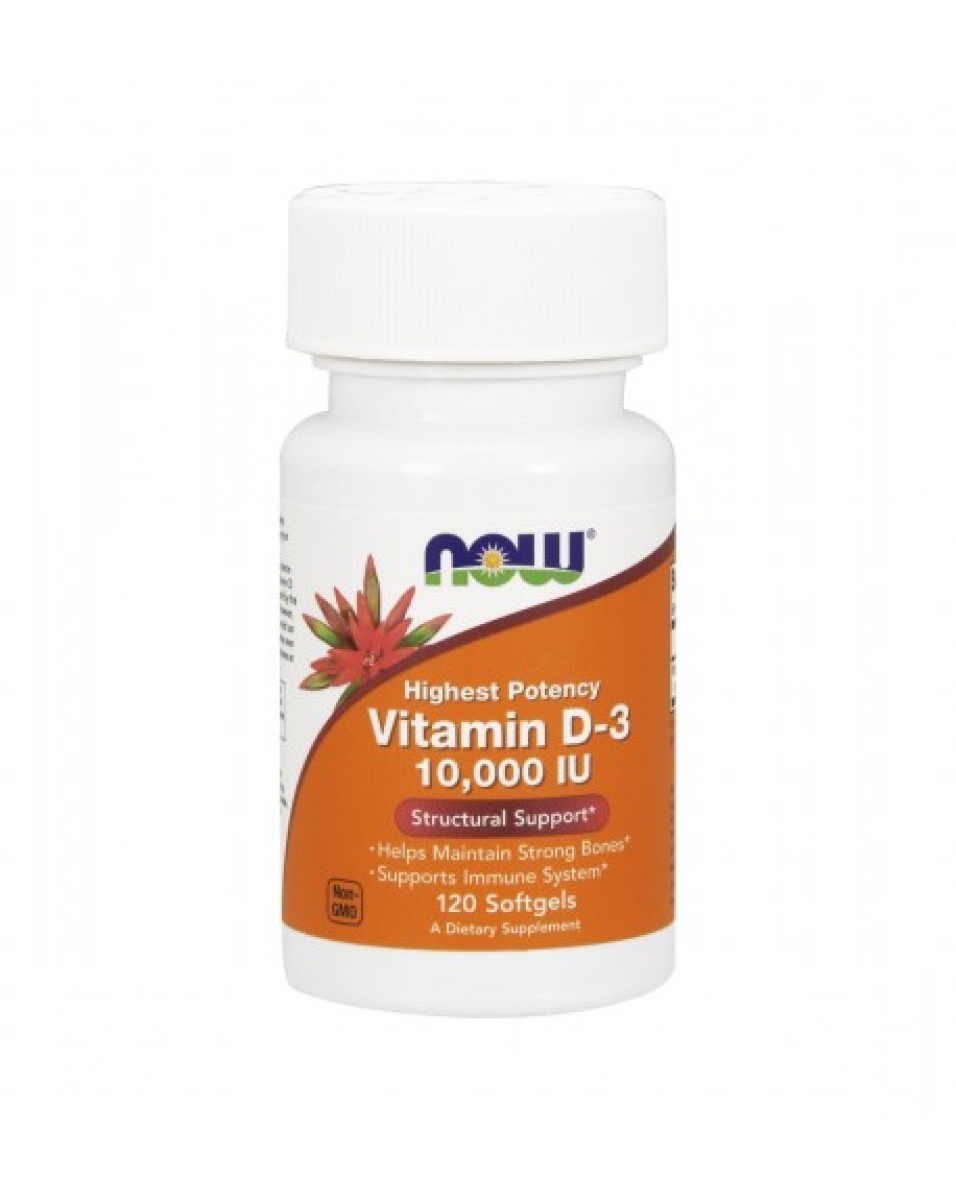 Vitamin D-3 10 000 U.I. 120 sofgels