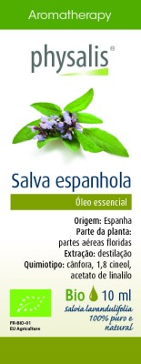 Óleo Essencial Salva Espanhola Physalis 10ml