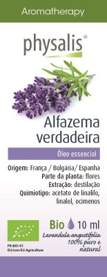 Óleo Essencial Alfazema Verdadeira Physalis 10ml