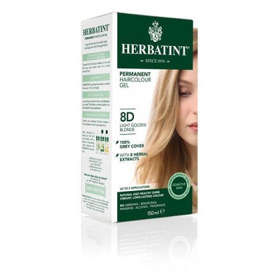 Herbatint D8 Louro Claro Dourado 150ml