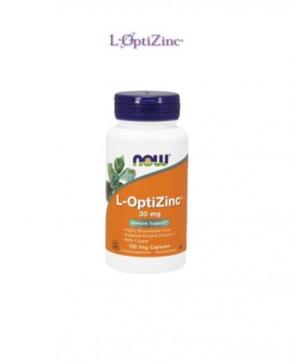 L-Optizinc® + Cobre, 100 cápsulas vegetais (30mg)