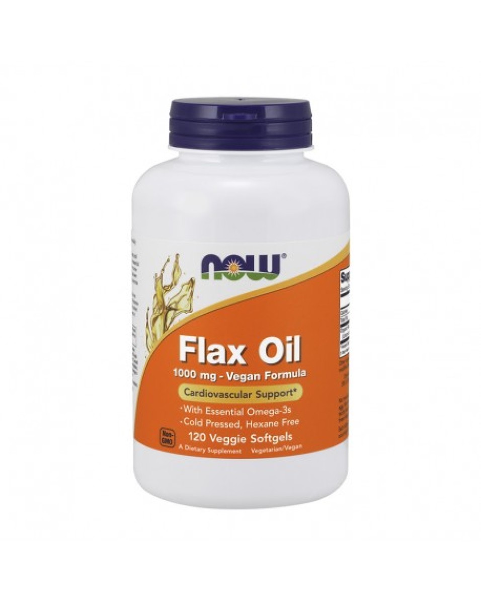 Fla Oil Organic, 120 cápsulas vegetais (1000mg)