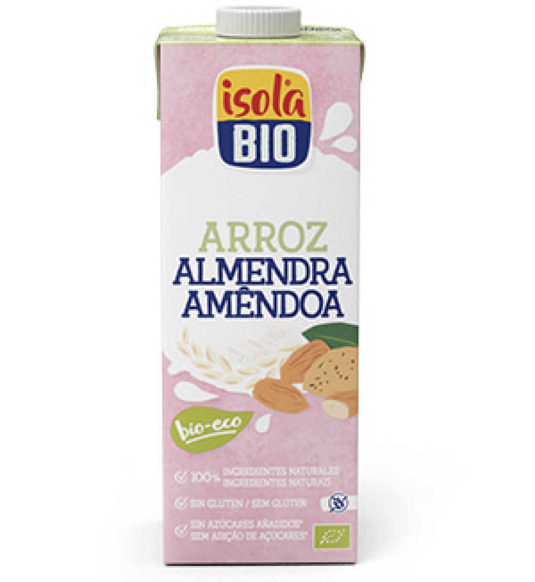 Bebida de Arroz com Amêndoa Isola Bio